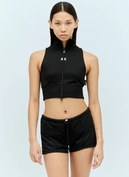 Crop Track Vest