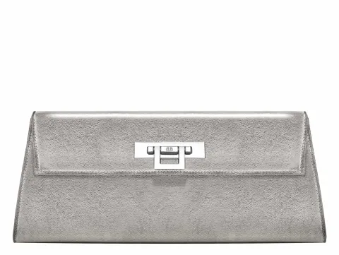Fonteyn Clutch Glacier - Silver Sparkle