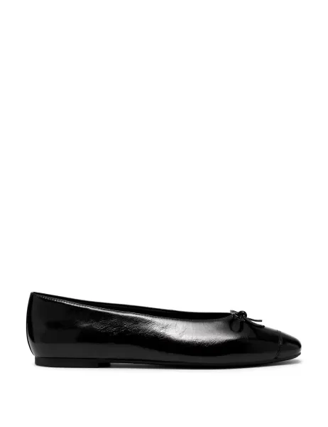 Clarks Befana Bow Black Leather Black