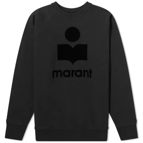 Isabel Marant Etoile Milly Logo Crew Sweat