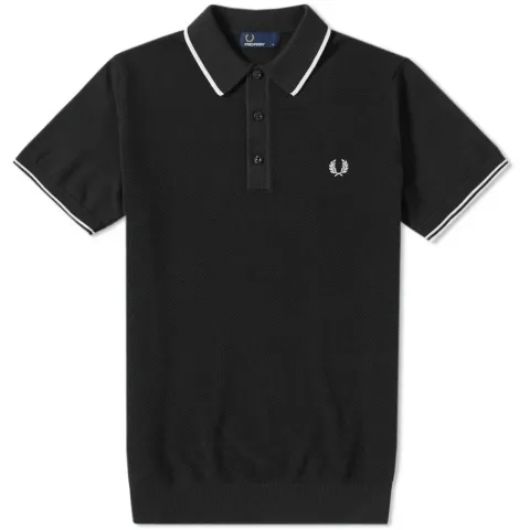 Fred Perry Tipped Knitted Polo