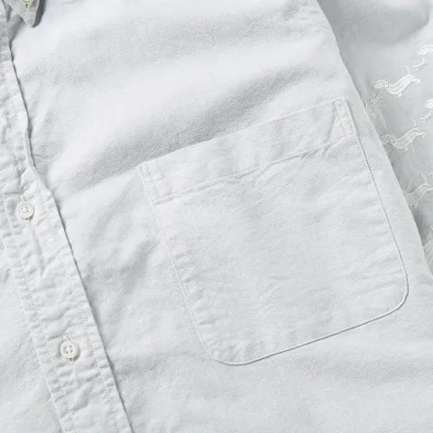 Hector Embroidered Arm Stripe Shirt