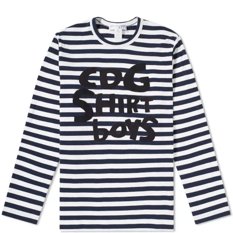 Comme des Garcons SHIRT BOYS Long Sleeve Stripe Tee