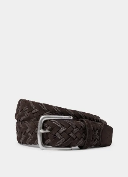 Suede Plait Belt