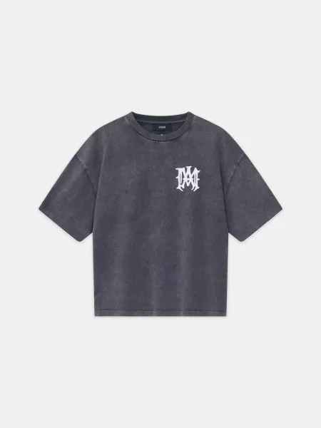 WOMEN - WOMEN'S AMIRI HOLLYWOOD OVERSIZED TEE - Black