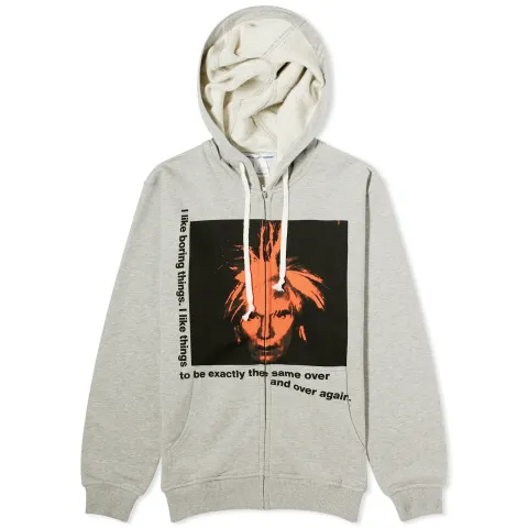 x Andy Warhol Zip Hoody