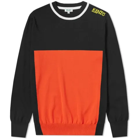 Colour Block Cycling Knit
