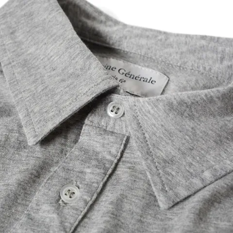 Button Down Jersey Polo