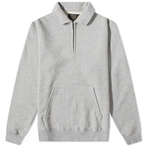 Half Zip Crew Sweat