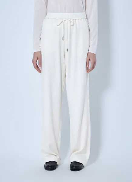 Max Mara Drawstring Wide-Leg Trousers