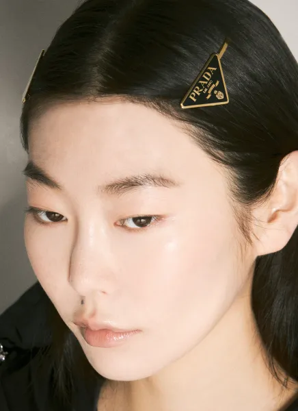 Logo Plaque Hair Pins