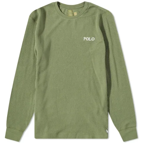 Long Sleeve Mini Waffle T-Shirt