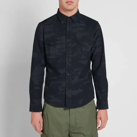 Tonal Camo Overshirt