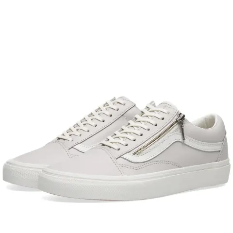 Women's Old Skool Zip Leather