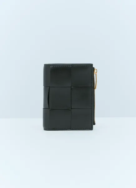 Small Cassette Bi-Fold Zip Wallet