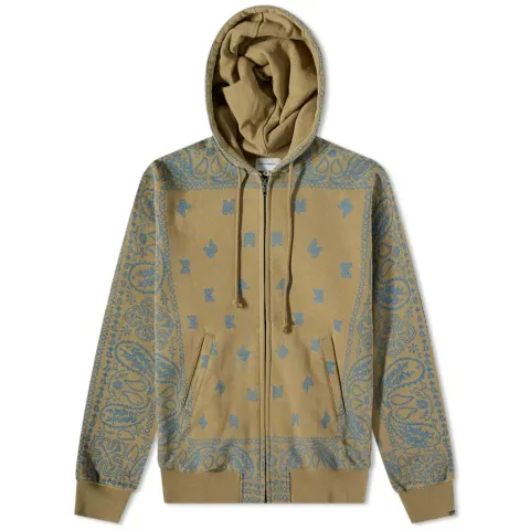 Bandana Zip Up Hoody