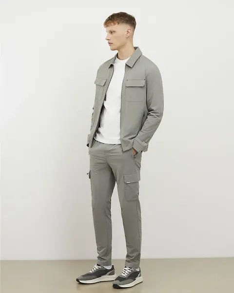 River Island Skinny Fit Stretch Cargo Trousers
