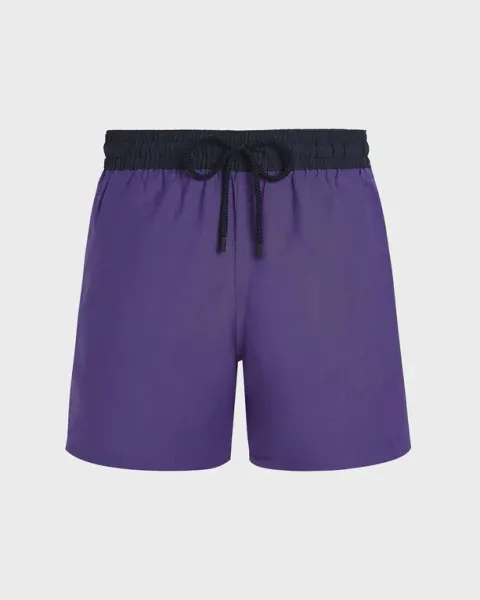 Vilebrequin Men Ultrafine Wool Swim Shorts Super 120's