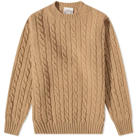 Jamieson's of Shetland Cable Crew Knit