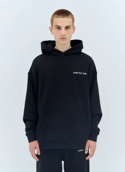 Serif Hooded Sweatshirt