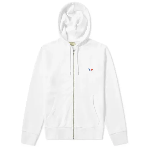 Maison Kitsuné Tricolour Fox Zip Hoody