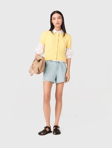 Rhinestone shorts