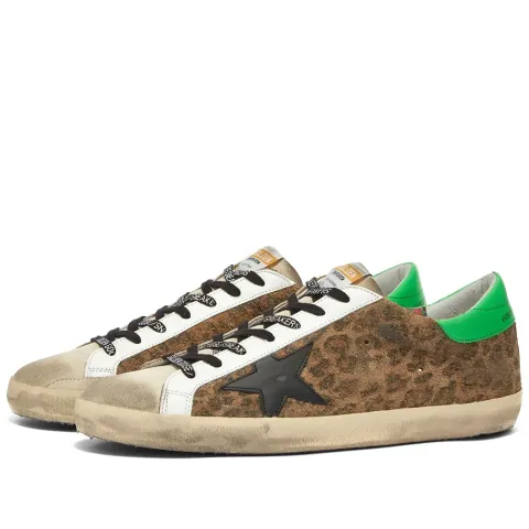 Super-Star Leopard Suede Sneaker