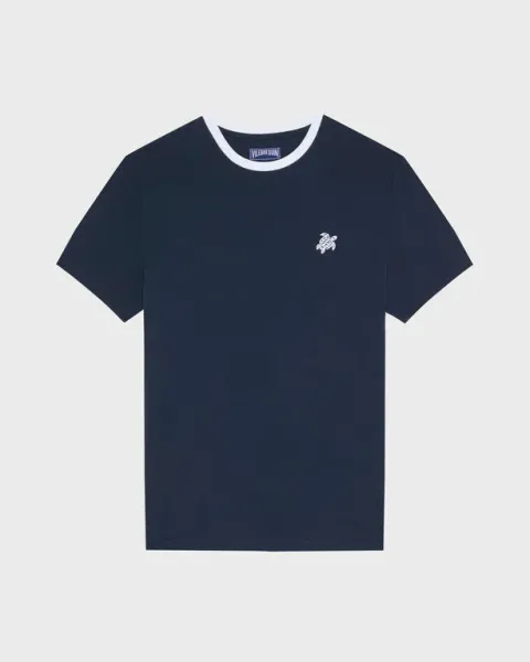 Vilebrequin Men Cotton Bicolor T-shirt