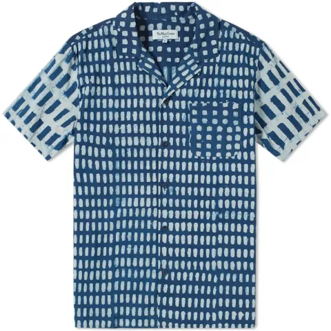 Short Sleeve Malick Dot Print Shirt
