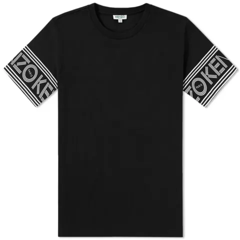 Paris Cuff Print Tee