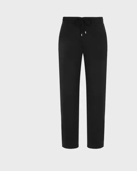 Vilebrequin Men Satin Cotton Elastic Waist Pants Solid
