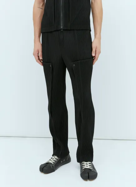 Unfold Panel Construction Pants