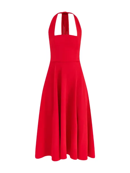 Club L London Auburn Halter Skater Midi Dress