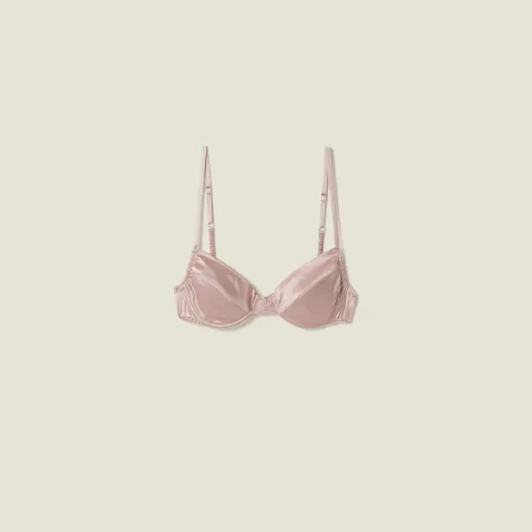 Satin bra