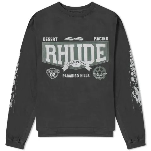 Long Sleeve Rhude 4X4 T-Shirt