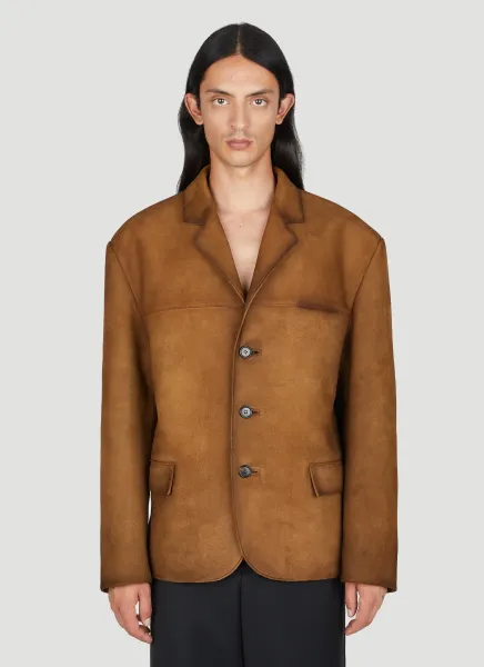 Suede Blazer
