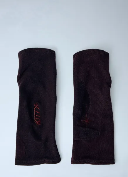 Embroidered Wool Socks