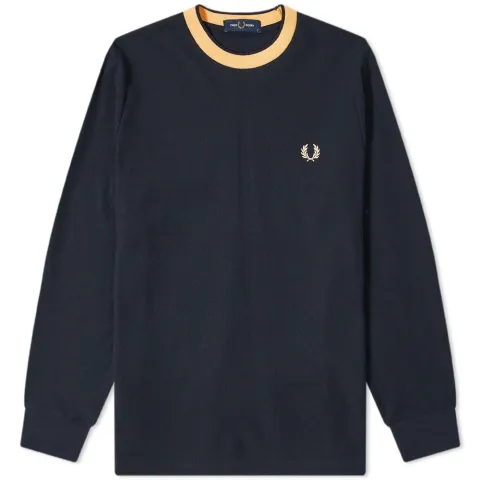 Long Sleeve Crepe Jersey T-Shirt