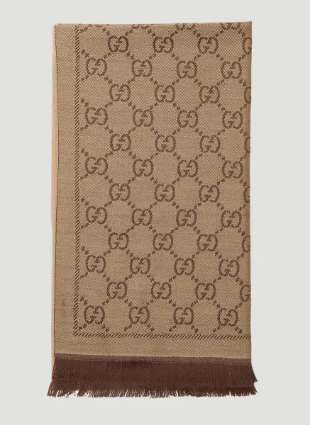 GG Print Scarf
