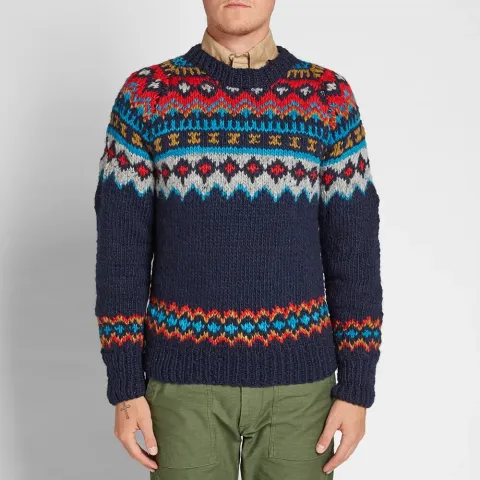 Fair Isle Pullover Knit