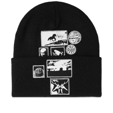 Spider Patch Cuff Beanie