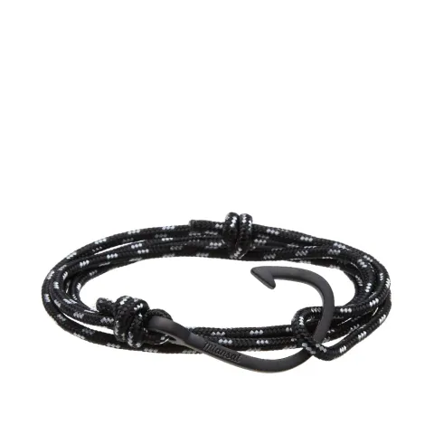Black Hook Rope Bracelet