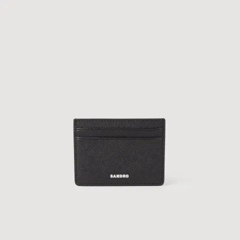Reconstituted leather cardholder
