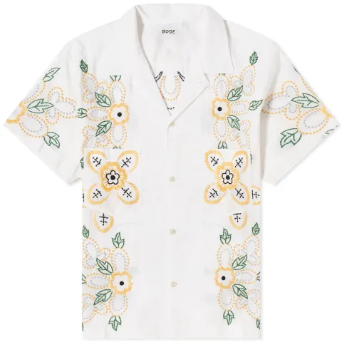 Embroidered Buttercup Vacation Shirt