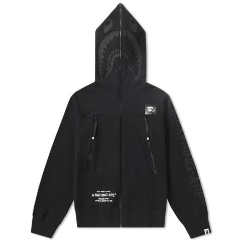 Double Knit Shark Full Zip Hoodie