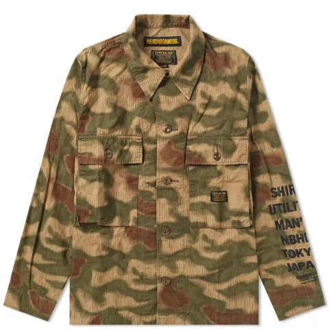 Military Utility Shirt Jacket