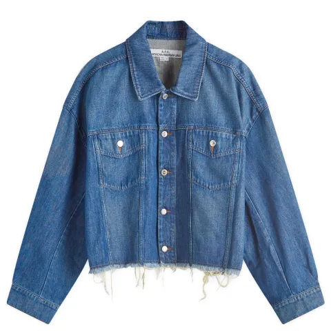 A.P.C. x Natacha Ramsay Levi Raw Edge Denim Jacket