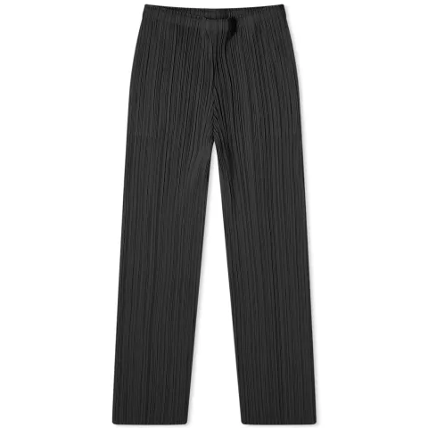 Basics Pleats Straight Trousers