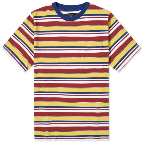Multi Stripe Pocket T-Shirt