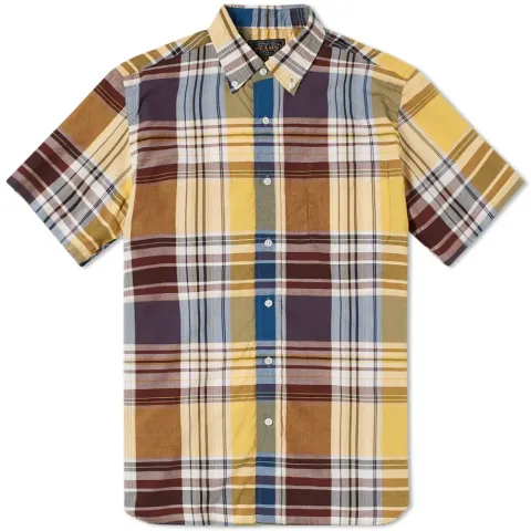 Short Sleeve Big Check Shirt